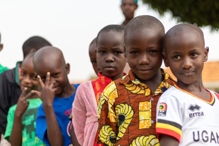 Young person in a rural Ugandan community